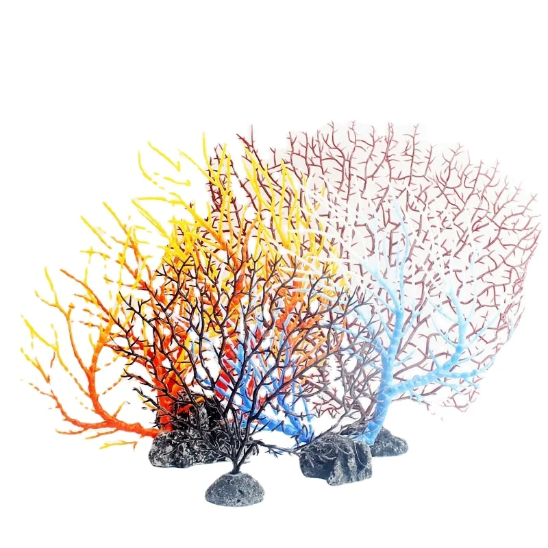 

Fish tank simulation coral tree fake coral water grass software ornaments decorative fish tank decorations