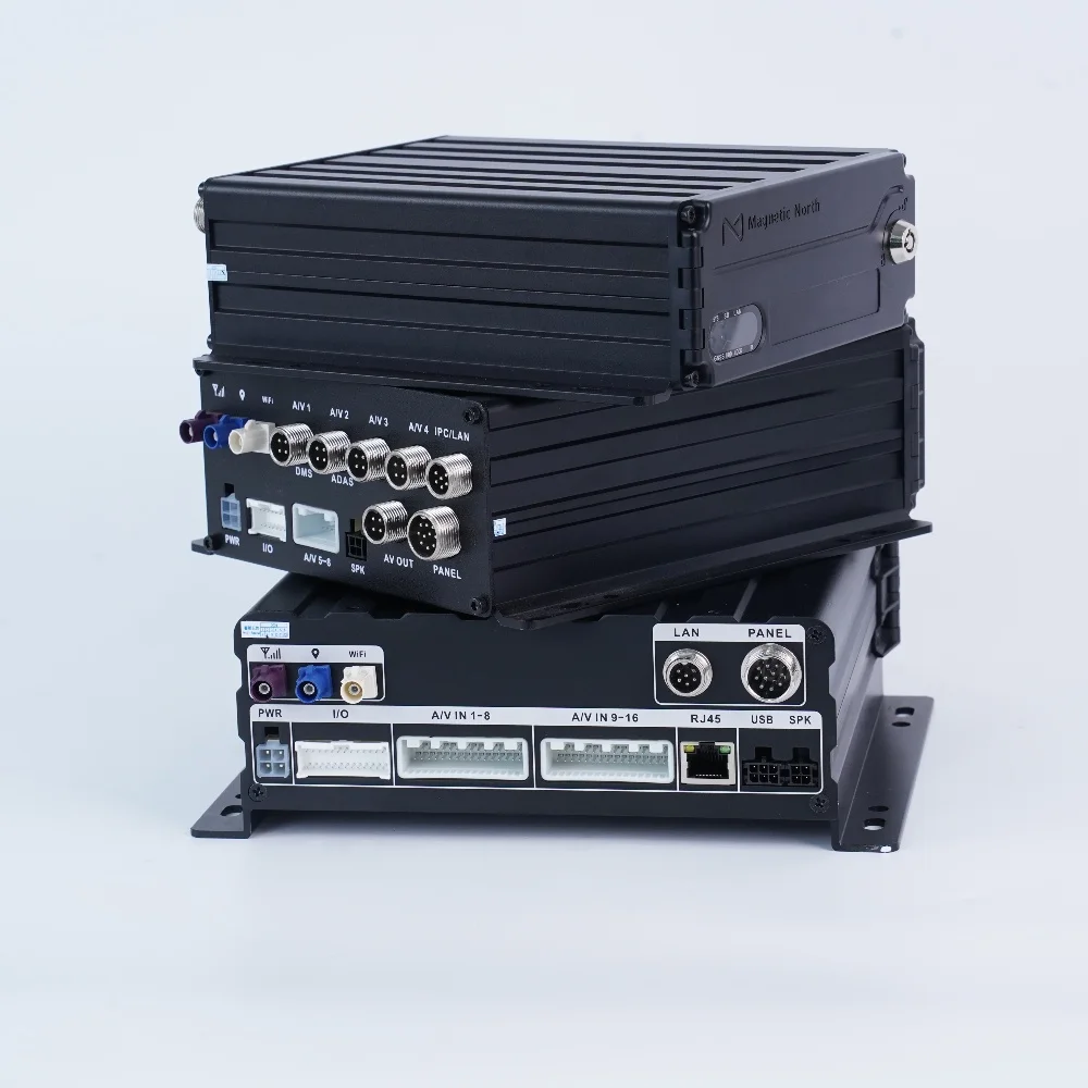 Фото Мобильный видеорегистратор Z8 MDVR 3G/4G/WiFi H264/H265 для мониторинга безопасности автобусов и грузовиков №5