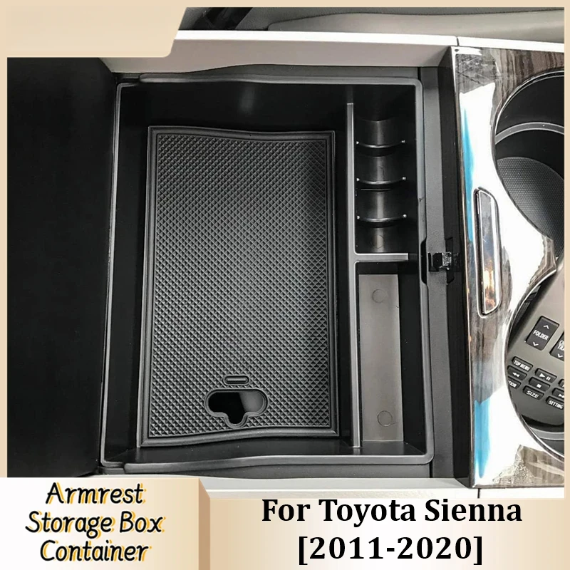 Автомобильный ящик для хранения Tucknbox Toyota Sienna XL30 2011 2012 2013 2014 2015 2016 2017 2018 2019 2020