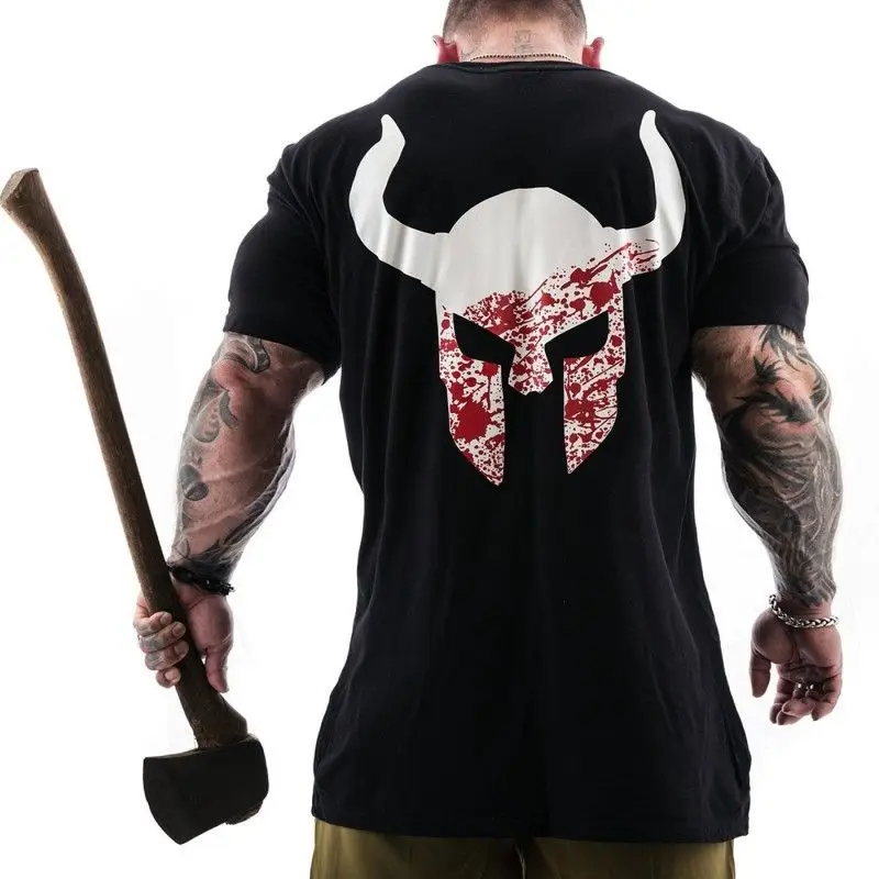 

Summer New Front and Back Print Men's T-Shirt Streetwear Fashion Casual Crew Neck Short Sleeve Top Jogger Fitness Activewear