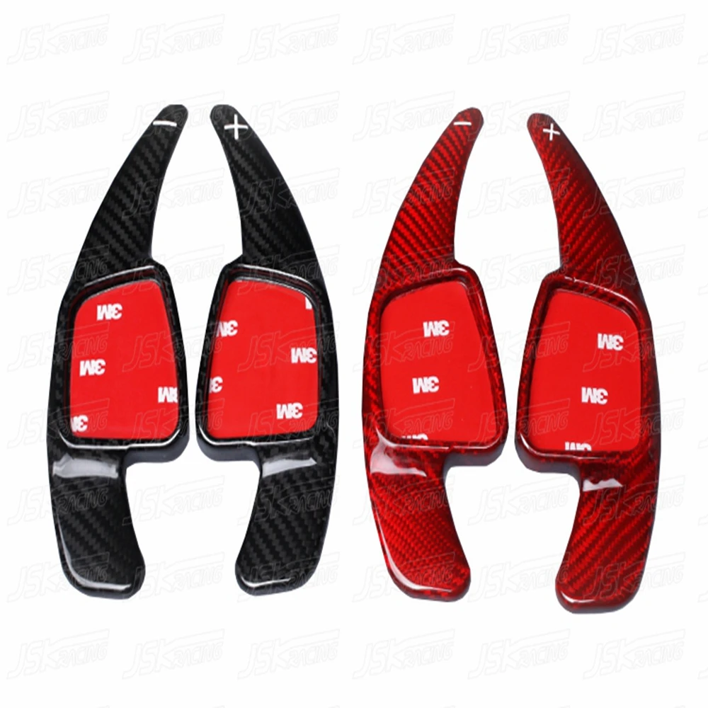 

Black/Red Carbon Fiber Shift Paddles For Audi A5 S5 2017-2018(JSKADA517001/JSKADA517002)