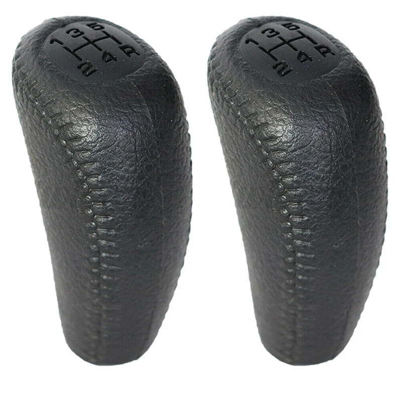 

2X Автомобильная кожаная ручка переключения передач для Honda Acura 94-01 54102-ST7-003ZA черная