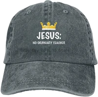 jesus no ordinary teacher baseball cap outdoor sport traving hat adjustable unisex