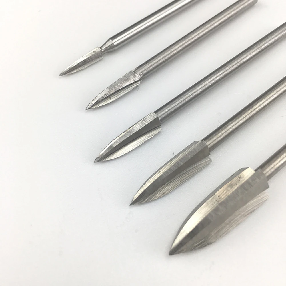 

10pcs Wood Carving Drill Bit Engraving Bits Set For Woodworking Carbide Milling Grinder Burr Precise Carve Tool