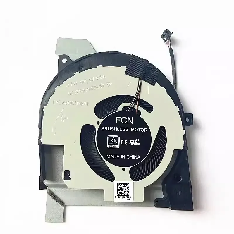 Оригинальный вентилятор процессора для DELL Precision 3551 3541 Latitude 5501 5511 ноутбука P80F CVMC1