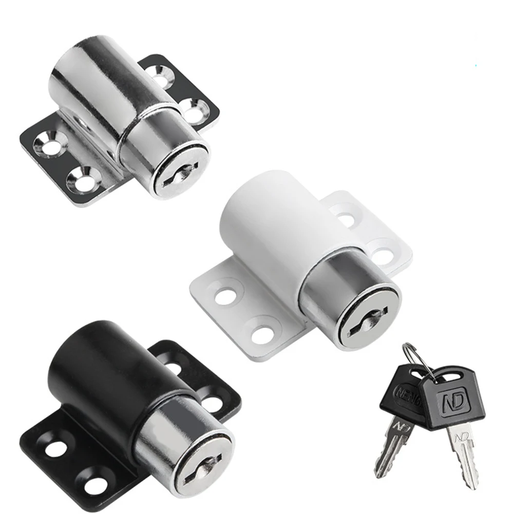 

Bolt Sliding Door Lock Patio Anti-Theft Door Locks Easy Install Protection Security White/Silver/Black Easy To Install