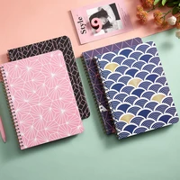 a5 week plan 2023 schedule book color inner page coil notebook school office supplies stationery