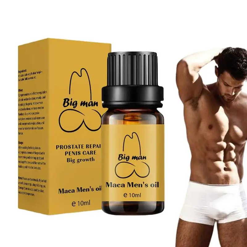 

10ML Maca Oil For Men Prostate Repair Peni s Care Prevents Premature Ejaculation Oil 60 Minutes Peni s Enlargement Erection