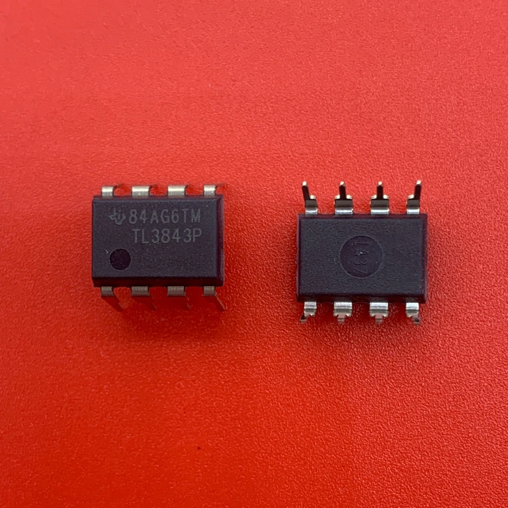 

10PCS/ New original imported TL3843 TL3843P DIP-8 in-line PWM controller power management chip
