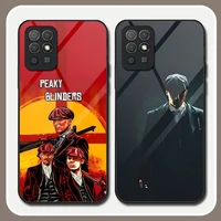 peaky blinders phone case tempered glass for huawei p30 p40 p50 p20 p9 smartp z pro plus 2019 2021 rich and colorful cover