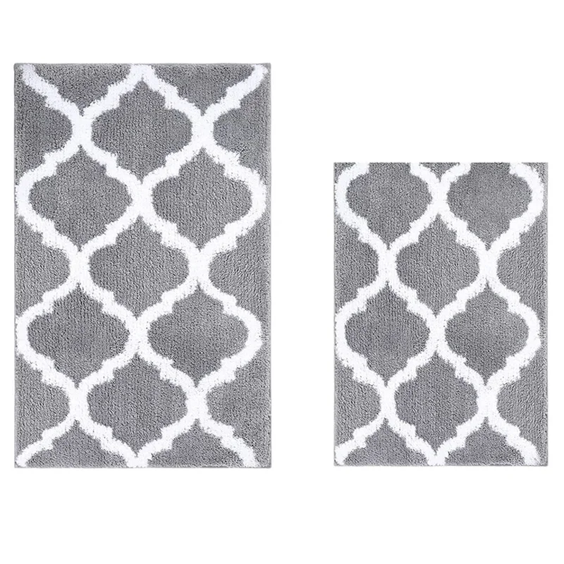 

Luxury Bathroom Rug Mat, Soft And Absorbent Microfiber Bath Rugs, Non-Slip Shaggy Bath Carpet, Machine Wash Dry