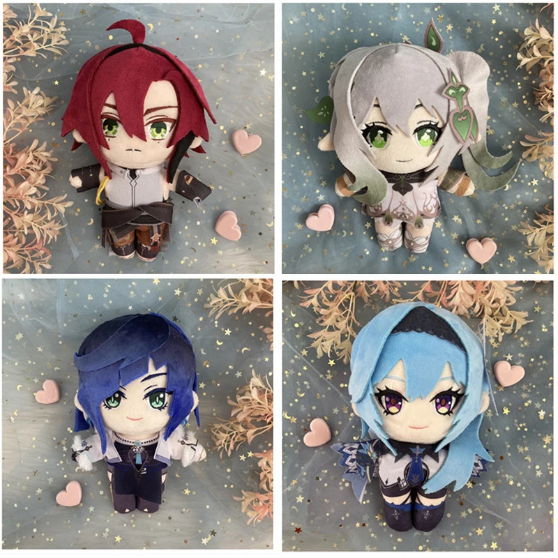 

Genshin Impact Nahida (Kusanali) Shikanoin Heizou Yelan Eula Plush Mascot Cosplay Anime Kawaii Cartoon Toys Xmas Gifts