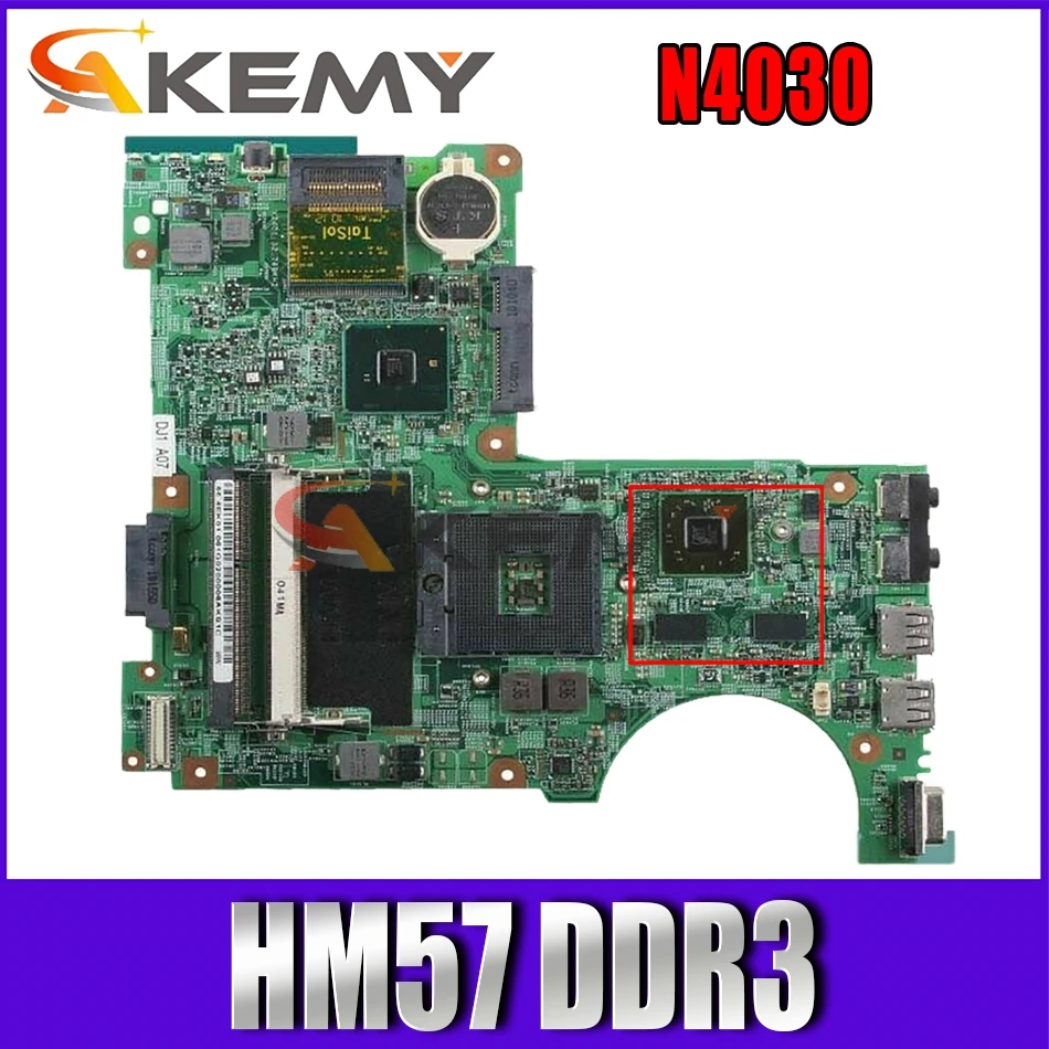 

Akemy 0H38XD H38XD For Inspiron N4030 laptop motherboard 48.4EK01.021 HM57 DDR3 tested
