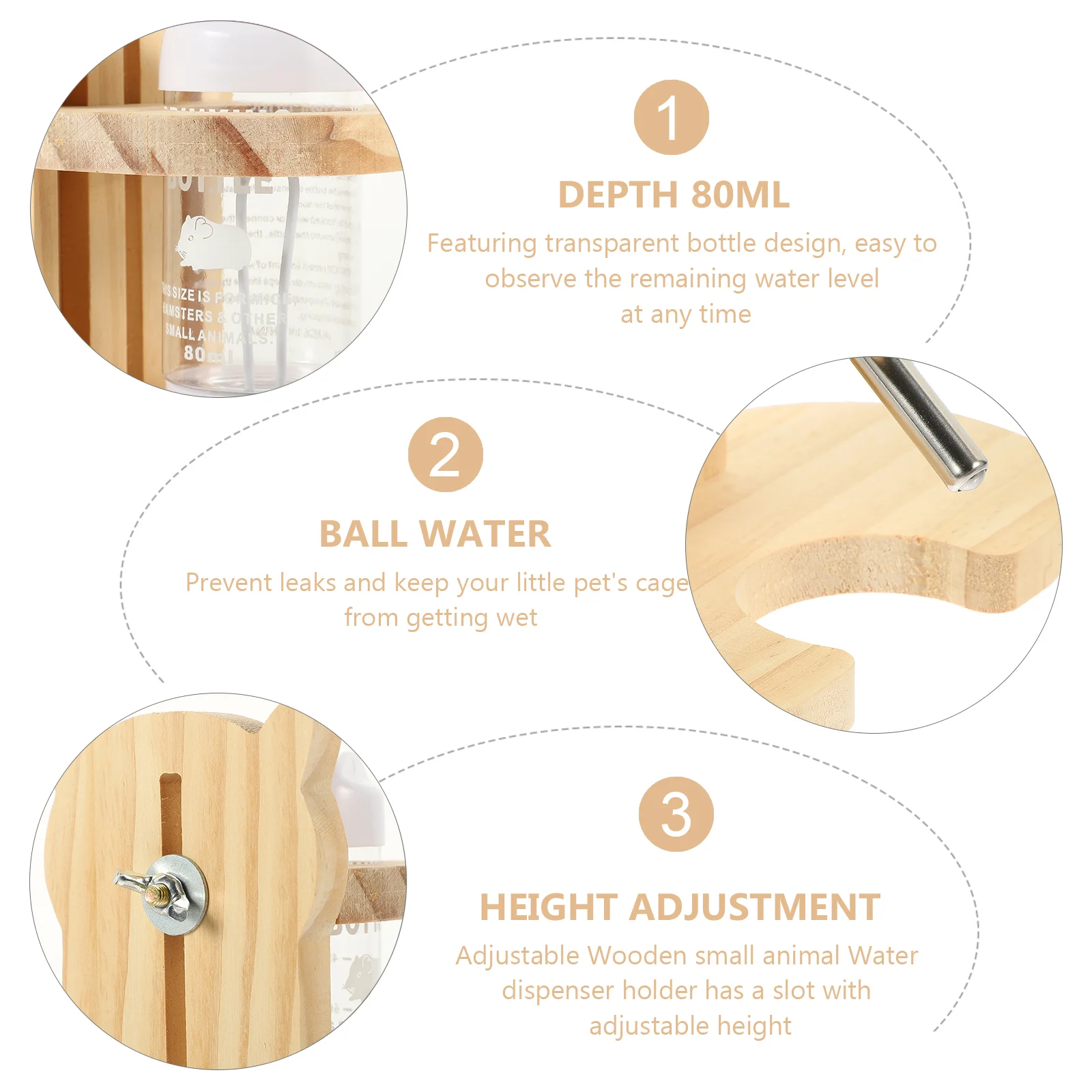 Клетка для домашних животных фонтан поилка бутылок с водой пластиковые