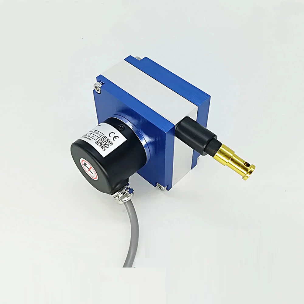 

High precision optical absolute encoder CESI-S1500P 1500mm measure length SSI output 5-24v digital laser distance sensor