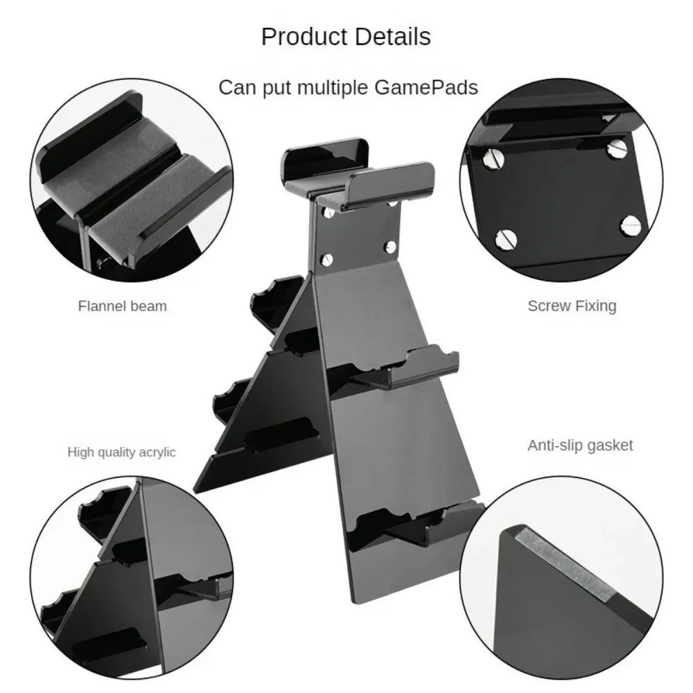 Прозрачная подставка для гарнитур настольные органайзеры наушников с игровым