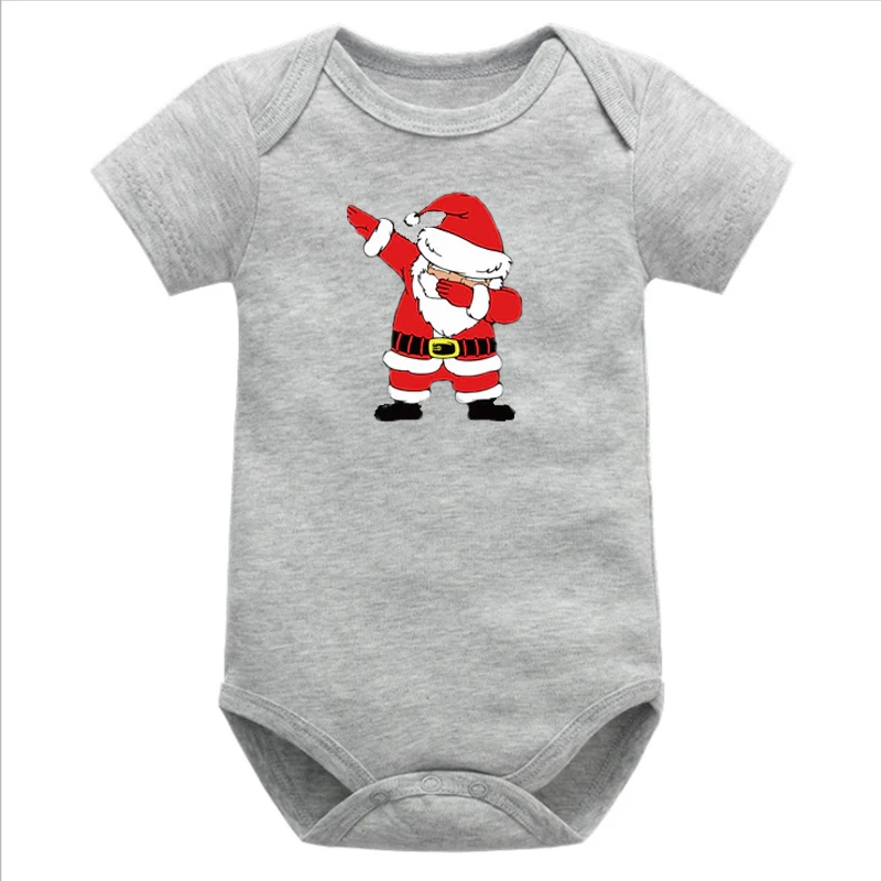 

Christmas Baby Girl Onesie Fashion Christmas Santa Claus Newborn Baby Boy Clothes Print Bodysuits Thanksgiving Outfits Cotton