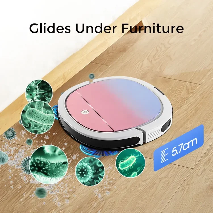 Klinsmann Мощность всасывания Wi-Fi Соединение Самозарядка Супертонкий уборщик