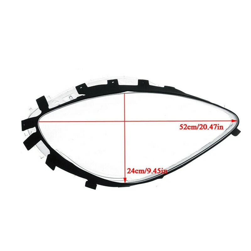 Автомобильные фары головного света прозрачные чехлы + прокладки для Chevrolet Corvette C6