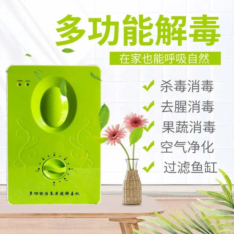 Multifunctional vegetable washing and disinfecting machine fruit detoxification activated oxygen