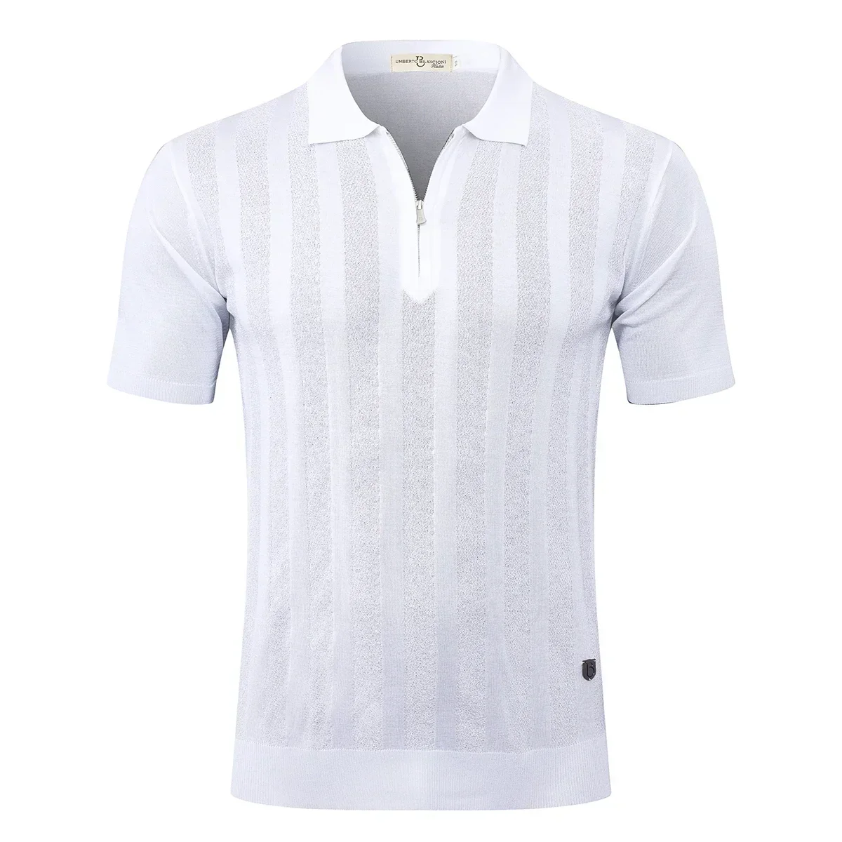 SIJITONGDA 2025I шелковая рубашка-поло для мужчин 2025 новая мода на открытом воздухе