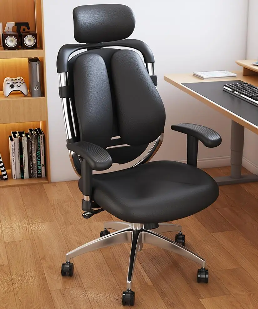 A Legroom Boss Furniture High-end Rotated Rocking Executive Swivel Gaming Chair