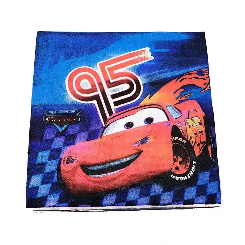 Disney тачки украшения для дня рождения молния маккоролевы искусственная