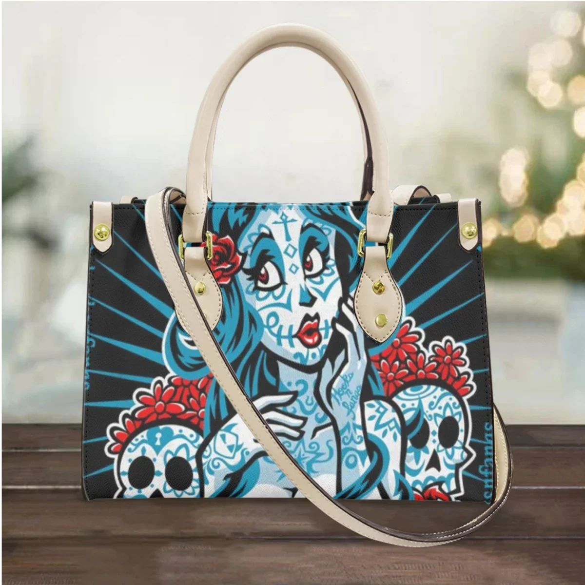 Дизайнерские женские сумки Dead Of Skull для девушек кожаные тоуты с верхней ручкой на