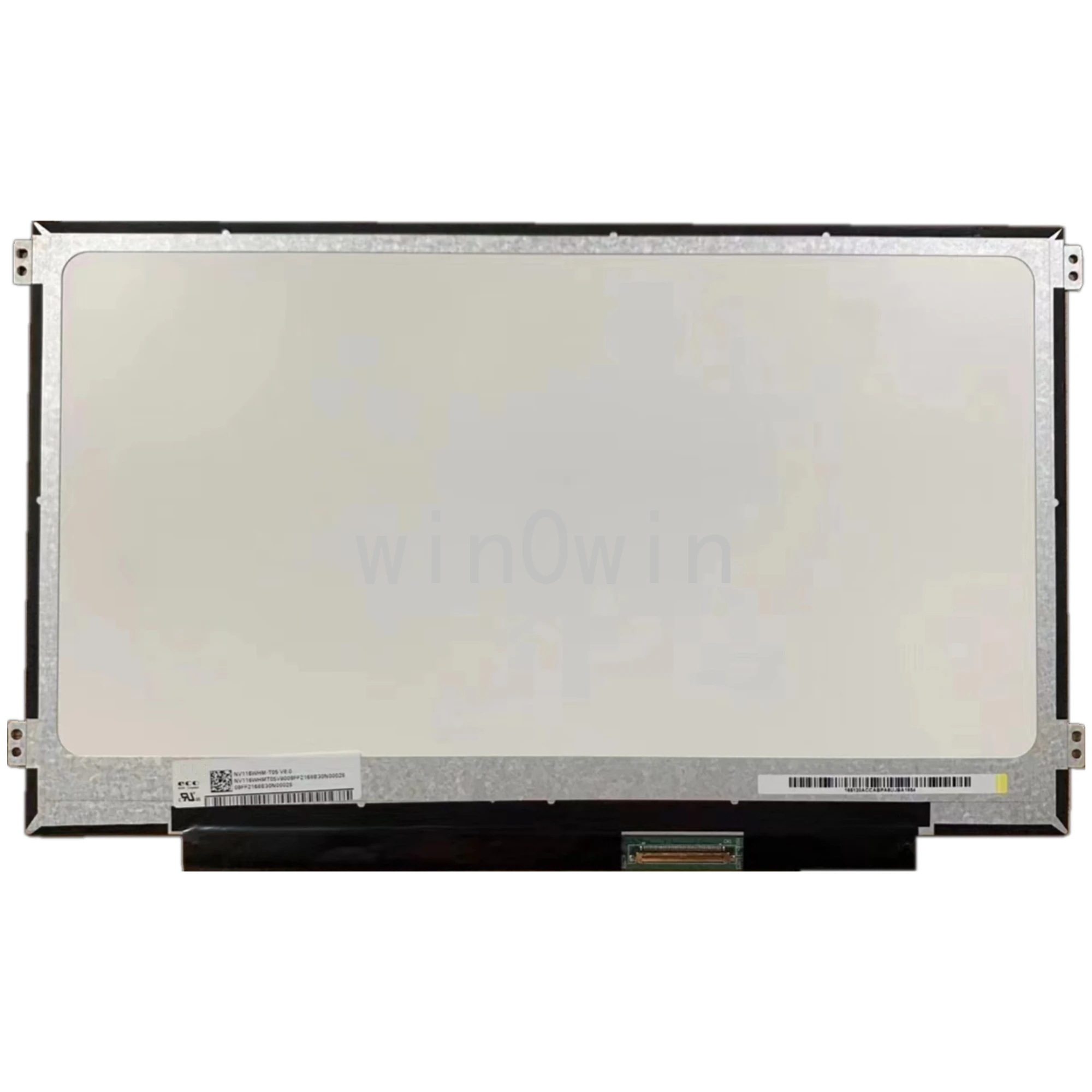 

NV116WHM-T05 V8.0 11.6" IPS 1366×768 235nits WLED eDP 40pins Laptop LCD screen