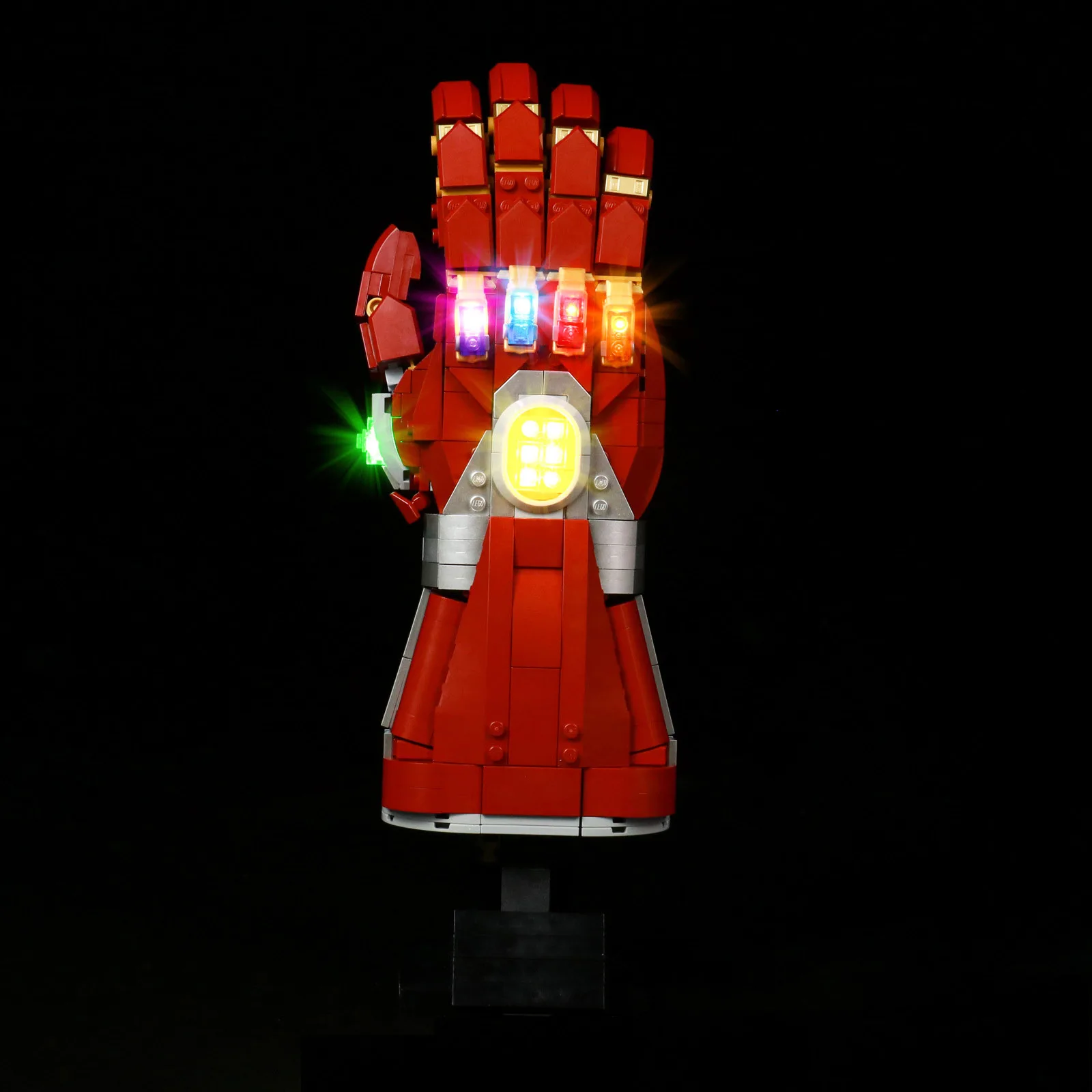 

Совместим с перчатками Marvel Iron Man 76223 Nano Infinity со светильник кой (светильник ка, без модели строительного блока)