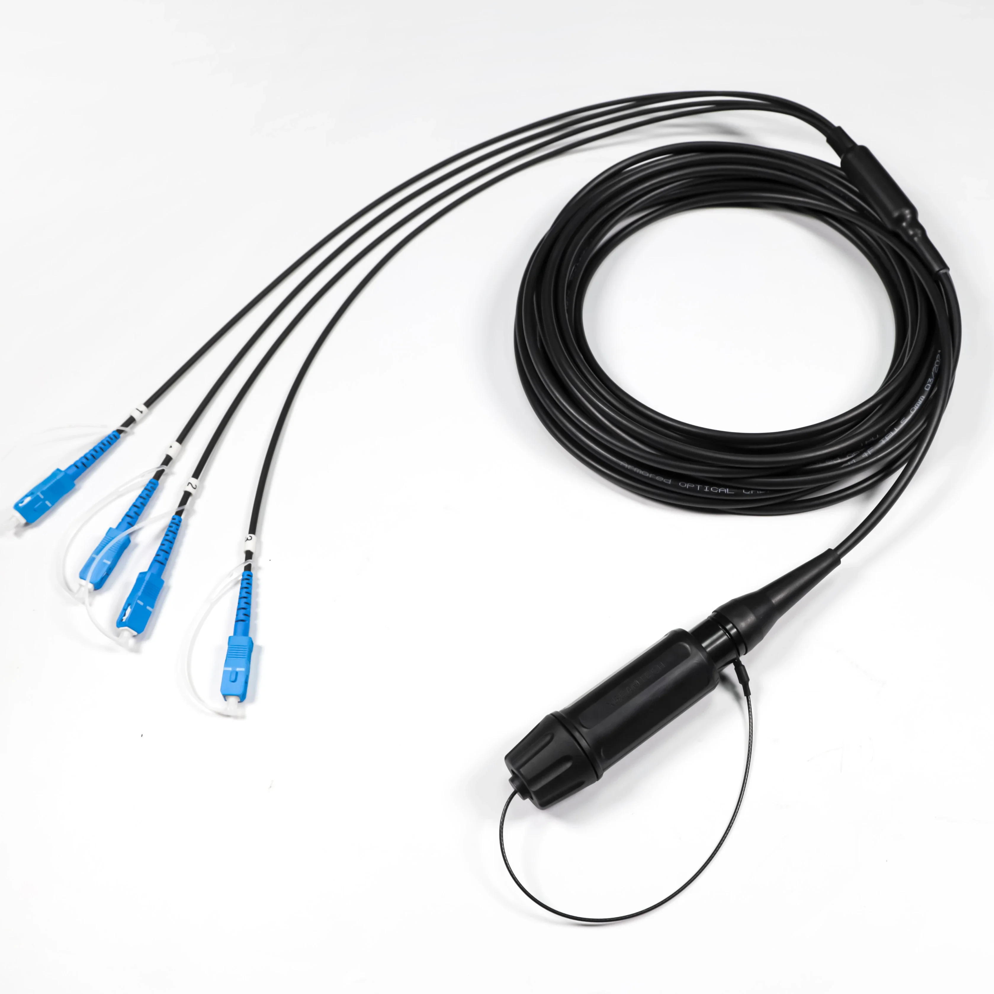 Технология расширенного луча Прочный полевой разъем оптоволокна