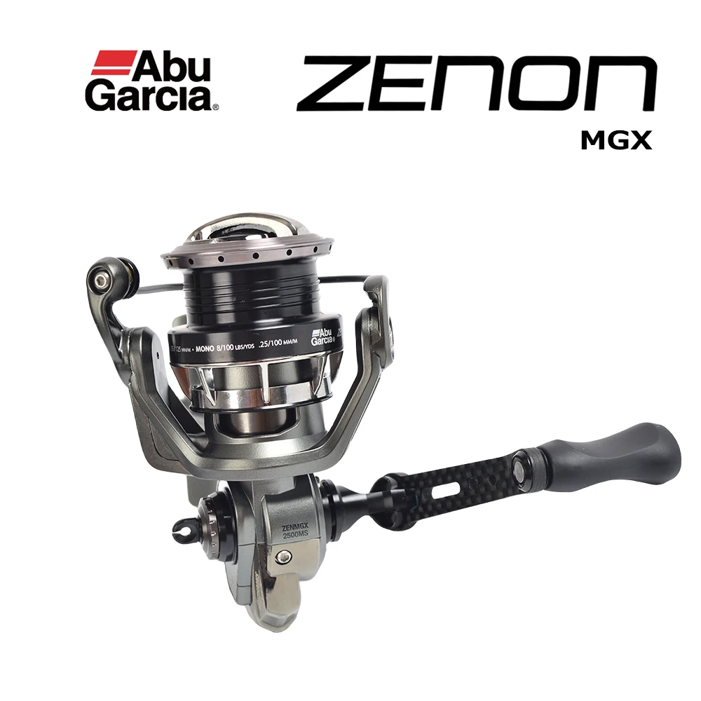 

ABU GARCIA Original 2023 New Zenon Mg-x Spinning Fishing Reel 6.2:1 5KG Max Drag 10+1BB V-Rotor Design Air-Fin Spool AMG Gear