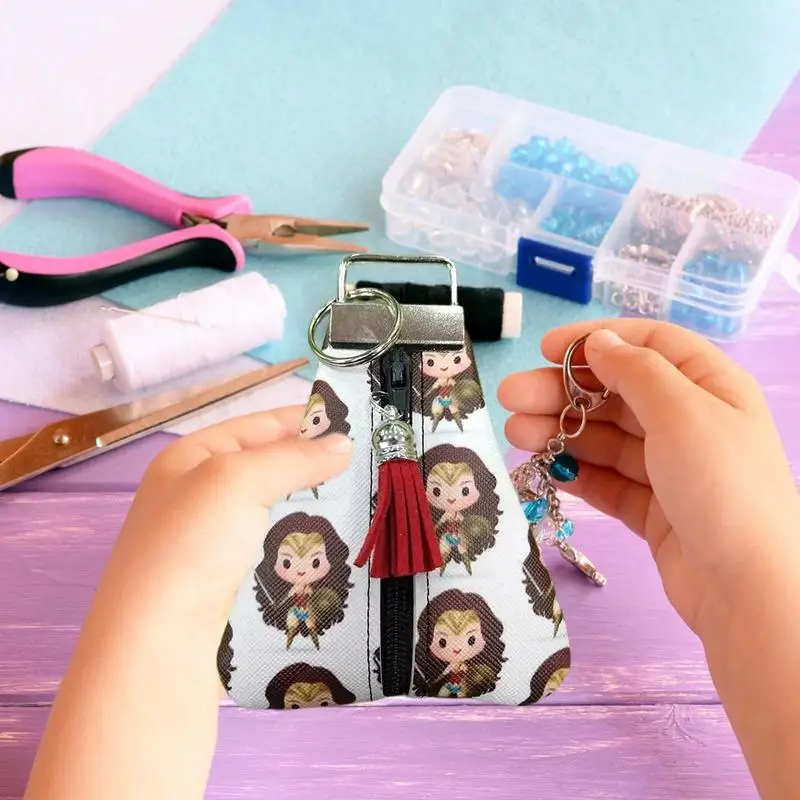 Набор трафаретов для ключей милый треугольный брелок прозрачные стеганые