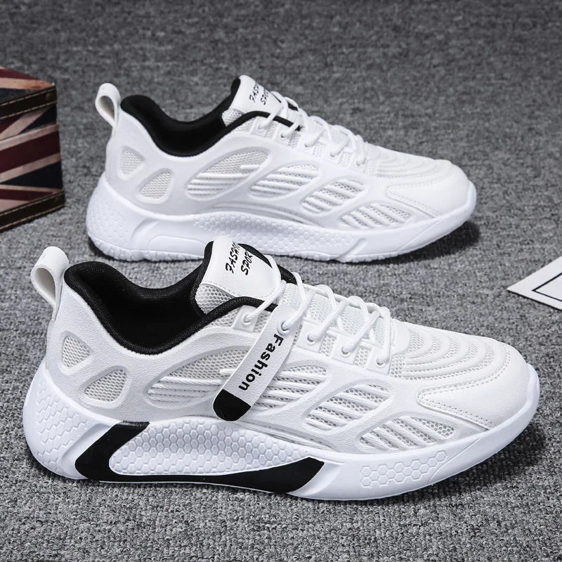 

Men's Shoes 2022 New Trend Summer Breathable Sports Casual Running Versatile Net Red Thin Daddy