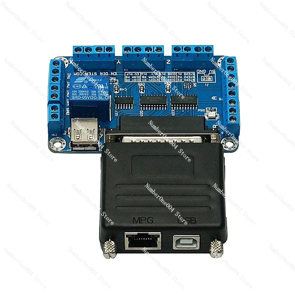 Для CNC MACH3 USB в параллельный порт LPT адаптер-конвертер 6-осевой контроллер