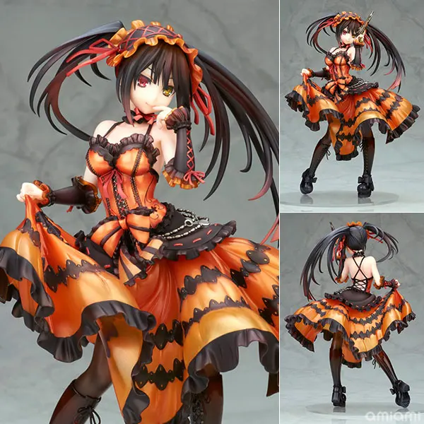 

23cm Anime Movie Date A Live Figure Mayuri Judgment Kurumi Tokisaki Sexy Anime Figure Kurumi Tokisaki Action Figure Model Toys