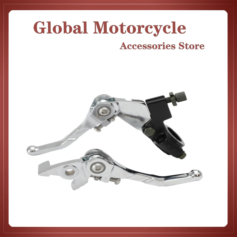 

CRF KLX Pit Pro Xmotos BSE KAYO Pit Dirt Bikes parts most Aluminum Alloy Folding Clutch lever Brake Lever set free shipping