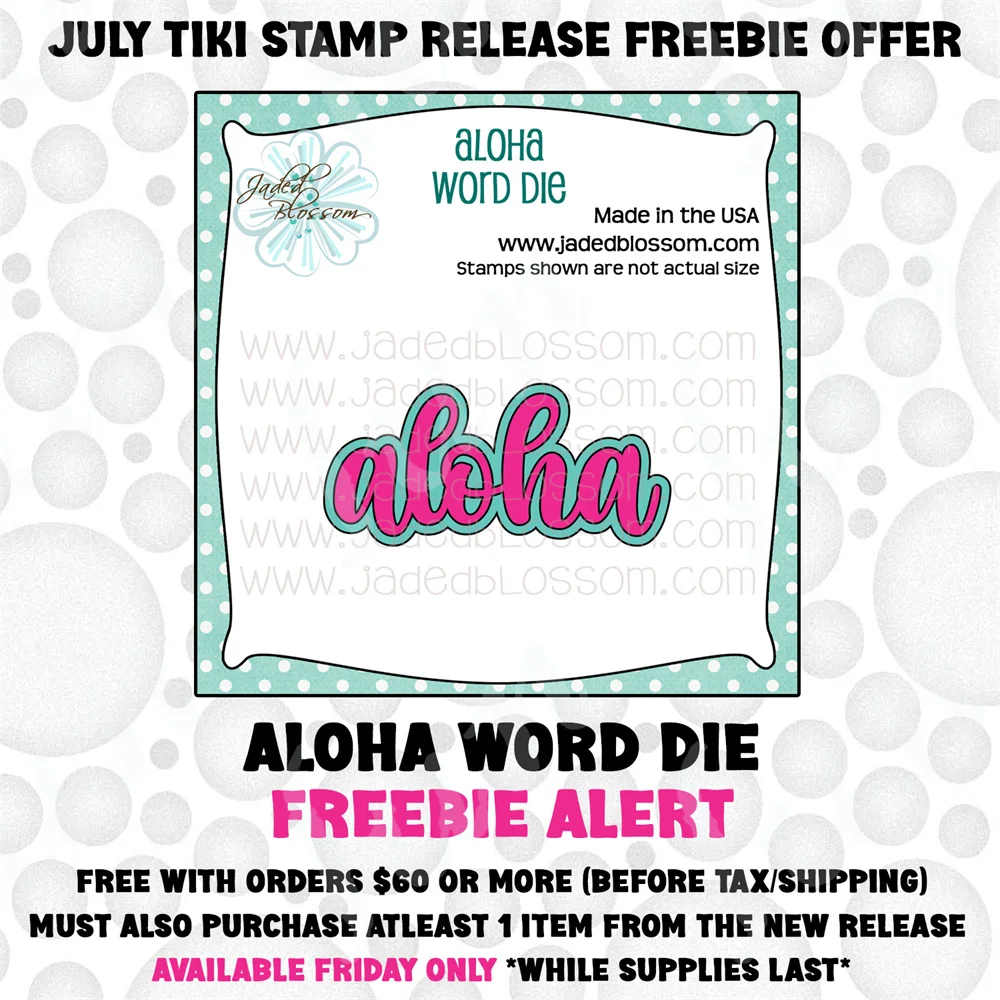 

Aloha Words Metal Cutting Dies Scrapbook Diary Decoration Stencil Embossing Template DIY Greeting Card Handmade 2023