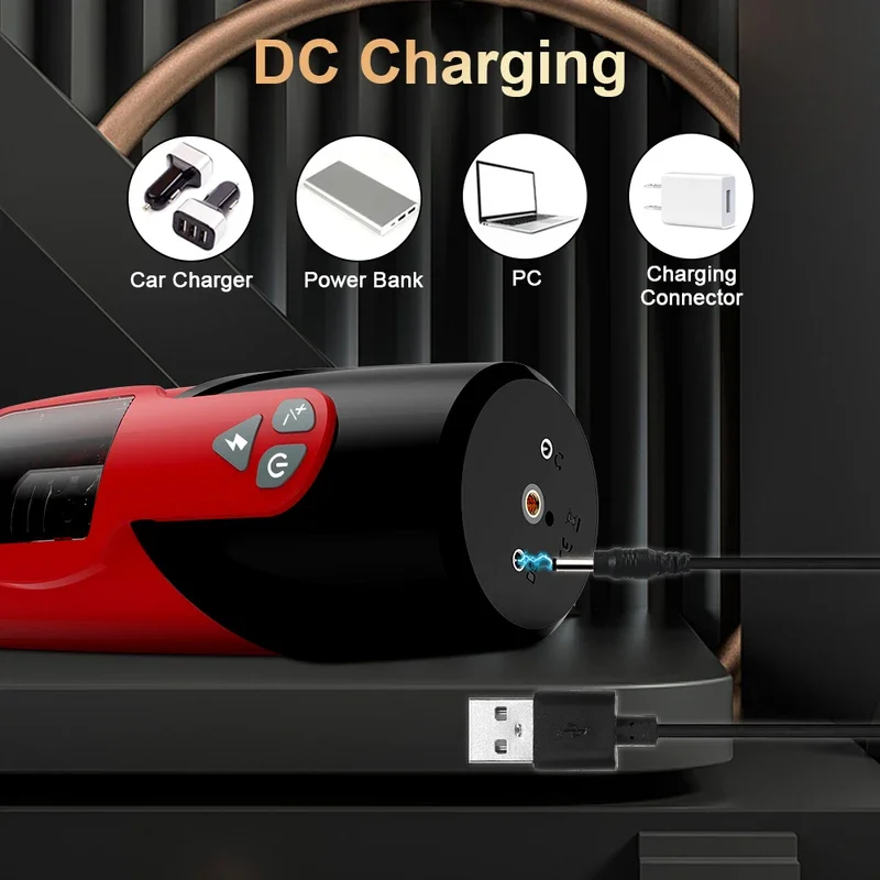 Телескопический автоматический мужской мастурбатор вращение влагалища