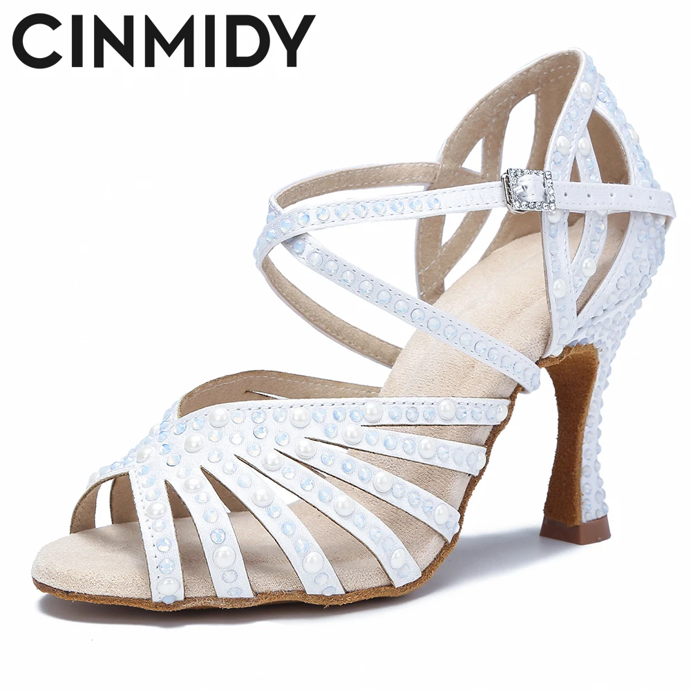 Женские туфли для латиноамериканских танцев с мягкой подошвой