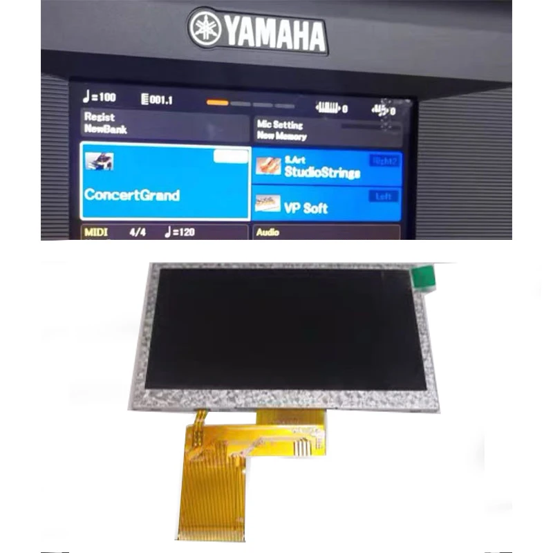 

Новый ЖК-экран 4,3 дюйма для Yamaha PSR-SX600 PSR SX600