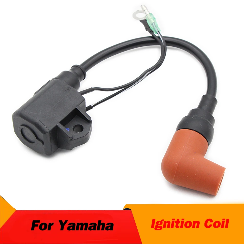 Катушка зажигания в сборе для Yamaha 25hp 25B MHS/L 50hp 50G ETOS/L 55hp 55B EDS/L 70hp 70B ETOL 150hp P150L 6H2-85570-00