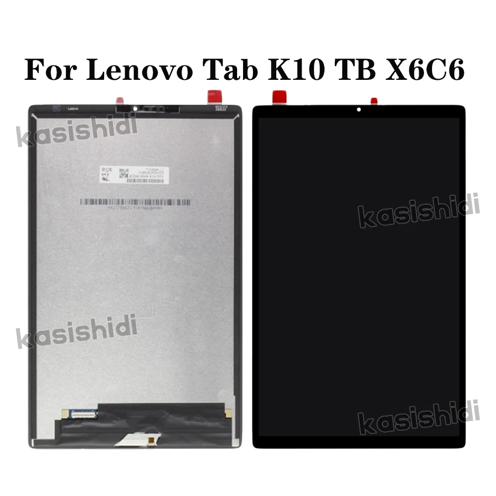 Фото Дисплей для Lenovo Tab K10 TB X6C6 TB-X6C6F LCD сенсорный экран дигитайзер запасные части 100% протестирован №2