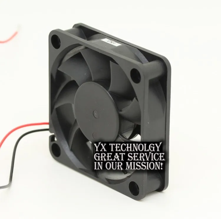 Новинка FD126015LB 6014 6 см 60 мм 12 В 0,075a двойной шарикоподшипник беззвучный охлаждающий вентилятор 60*60*14 мм для Y.S.TECH