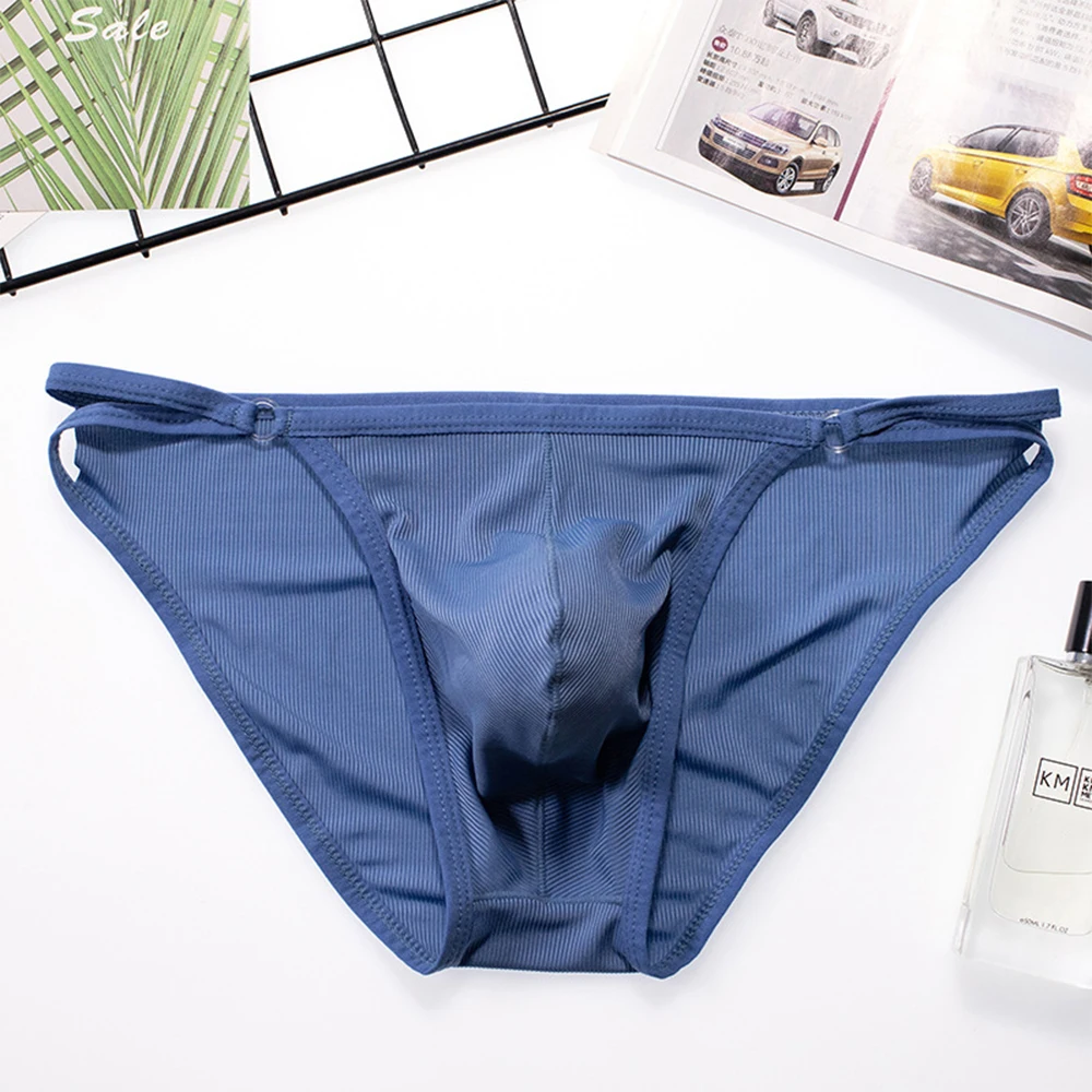 

Men Lingerie Briefs Breathable Underwear Underpants Bulge Pouch Shorts Panties Low-waist Panties For Man Calzoncillos Hombre