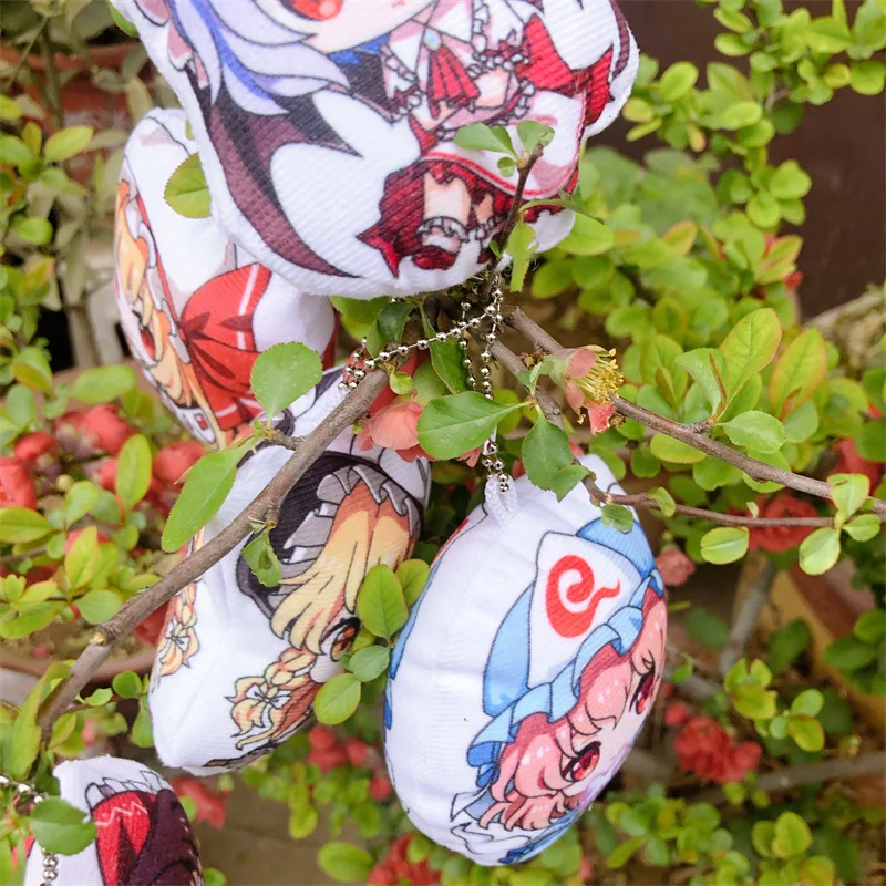 Плюшевый аниме проект Touhou Hakurei Reimu Remilia Scarlet брелок аксессуары для косплея