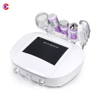 multifunctional led light skin lifting and diamond dermabrasion scrubber and ultrasonic colling hammer tightening device