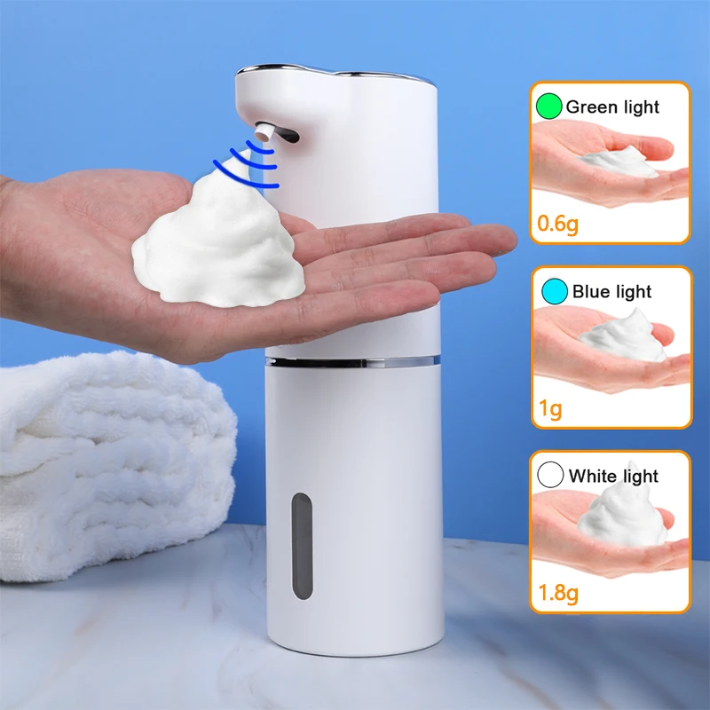 

Touchless Automatic Liquid Foam Soap Dispenser Rechargeable Infrared Sensor Smart Washing Hand Sanitizer Machine for Bathroom