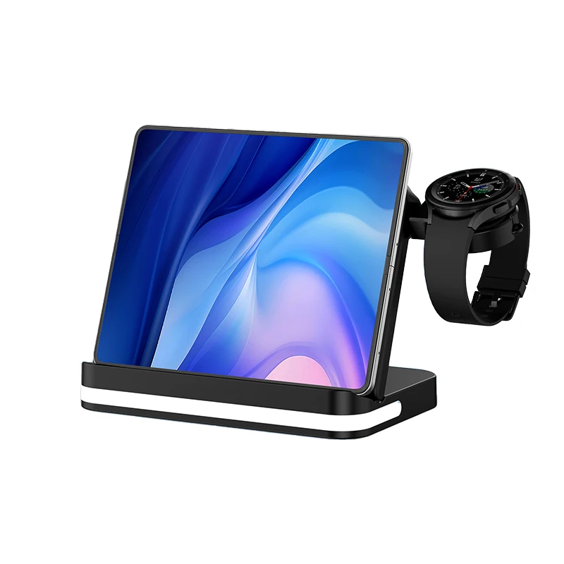 Складная Беспроводная зарядка четыре в одном подходит для беспроводной зарядки