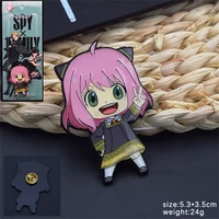 japanese anime spy%c3%97family enamel pins brooches for clothes lapel pins for backpack briefcase badges jewelry accessories gifts